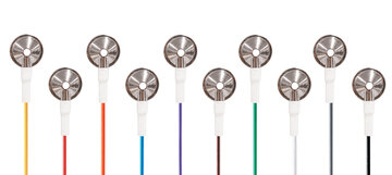 EEG Cupelectroden, Zilver