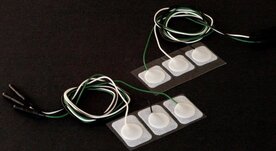 White Cloth Pregelled Leadwire Electrode