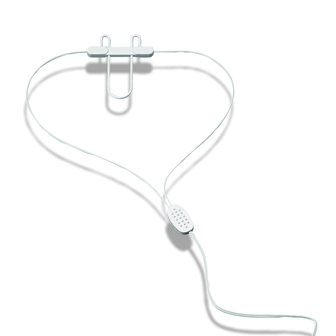 Thermocouple Flow Sensor - Adult / Safety DIN Connectors (90 cm)