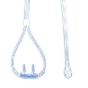 2ft Adult Nasal Cannula with Filter Connector / Nox Compatible