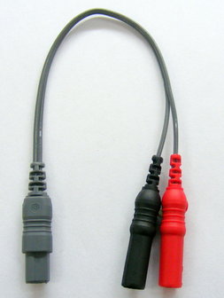 Male Safety DIN connector to &#039;Key&#039; Adapter
