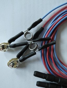 Reusable Ear-clip electrode&raquo; Silver (Ag), adult 