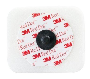 3M Red Dot Elektrode foam basis klevende gel - r&ouml;ntgendoorlaatbaar, 2570