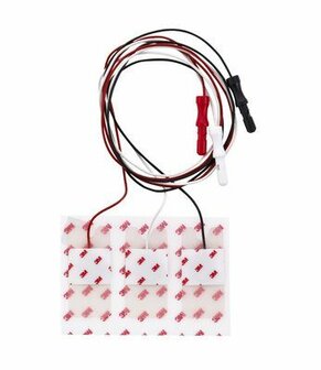 3M Red Dot Kinderelektrode met kabels - r&ouml;ntgendoorlaatbaar