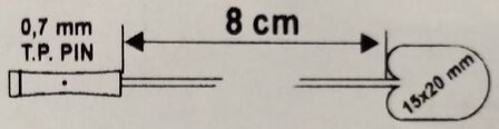 Disposable Adhesive Surface Electrode &quot;duckfeet&quot;