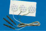 Kiddy Micropore ECG Elektrode, rond, 22 mm, 40x3/pkg