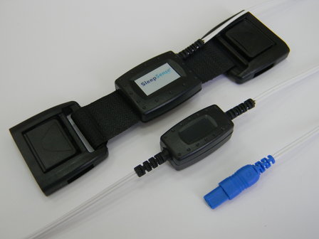 Piezo Respiratory Effort Kit, Adult, Double Buckle, Chest / Key Connector