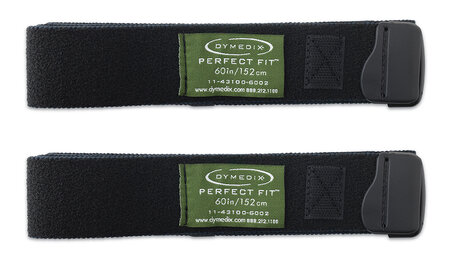 Perfect Fit Effort Belt Strap, XL, 60", 2 Pack