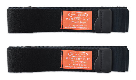 Perfect Fit Effort Belt Strap, XXL, 75", 2 Pack