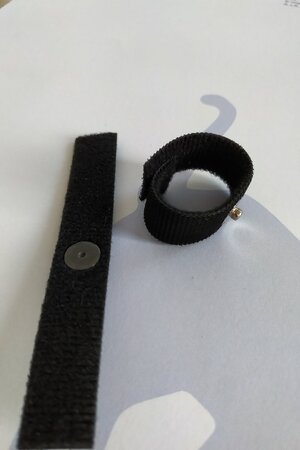 Velcro vinger gSR/EDA electrode, per stuk