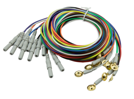 CNSAC Gold Cup Electrodes, set van 10 stuks