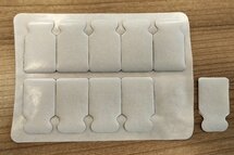 Tab electroden, 22x20mm, 100 stuks