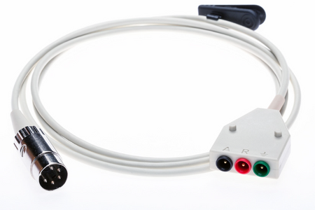 Universele electrode kabel, 5 polig DIN naar 3 x DIN42802