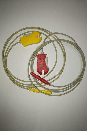 MediClip Leadwire, Din to Pinch, 110cm