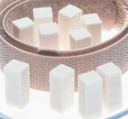 Set van 10 Viltstaafjes, 7x 20 mm