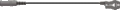 Adapterkabel, 4 mm pin naar pinch, 15cm, 10 stuks