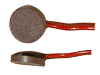 Gesinterde AgCl electrode, 8mm sensor, low profile