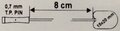 Disposable Adhesive Surface Electrode "duckfeet"